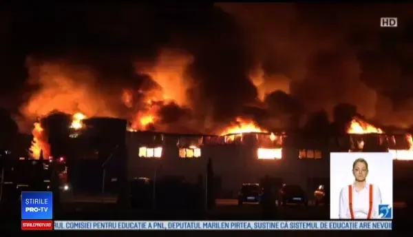 Pagube de zeci de milioane de euro după incendiul dezastruos din Alba-Iulia