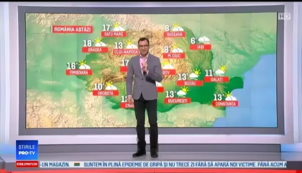 Vremea se încălzește, iar temperaturile ajung până la 18 grade. Prognoza până miercuri