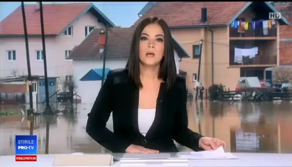 Inundații foarte mari în Bosnia, din cauza încălzirii bruște a vremii