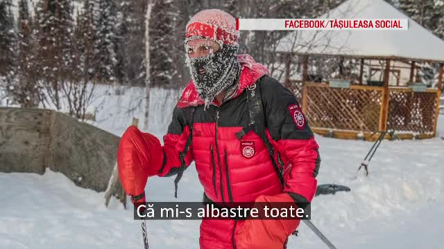 Momente grele pentru Tibi Ușeriu, scos din cursa de la Cercul Polar din cauza degerăturilor