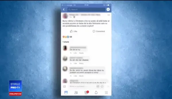 Val de revoltă. Suma pentru care o gravidă ar fi vrut să-și vândă copilul pe Facebook