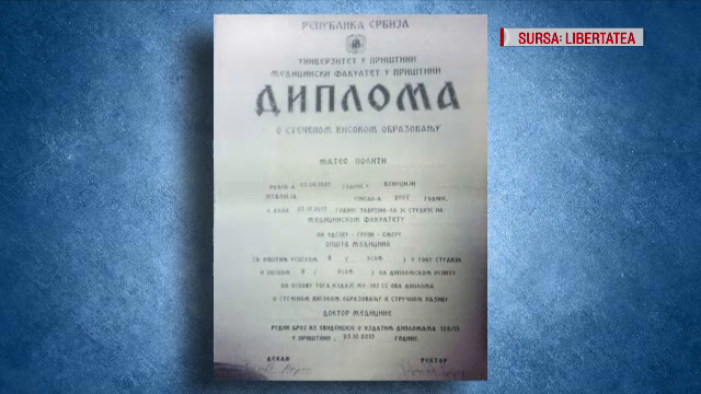 diploma Matteo Politi