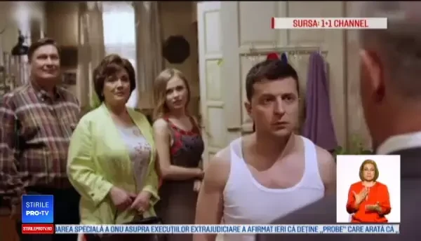 Actorul care are toate șansele să devină președintele Ucrainei