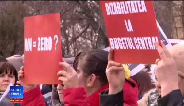 Protest la Guvern, după adoptarea bugetului. "Efectiv nu o să mai avem din ce trăi"
