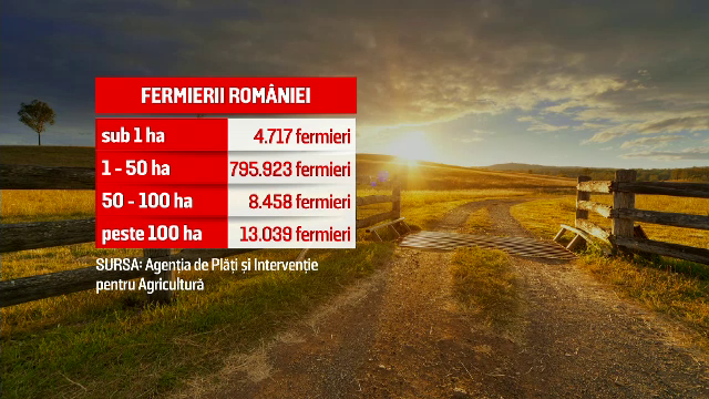 Agricultura românească, în topul ineficienţei. 3 milioane de fermieri sunt doar pe hârtie