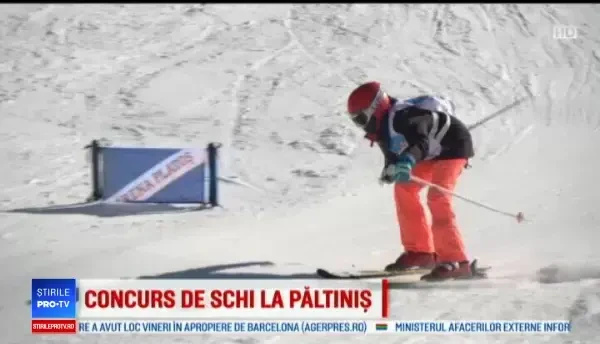 Competiție de schi pentru copii, la Păltiniș: „Eu mă dau de 7 ani, de la 3 ani”