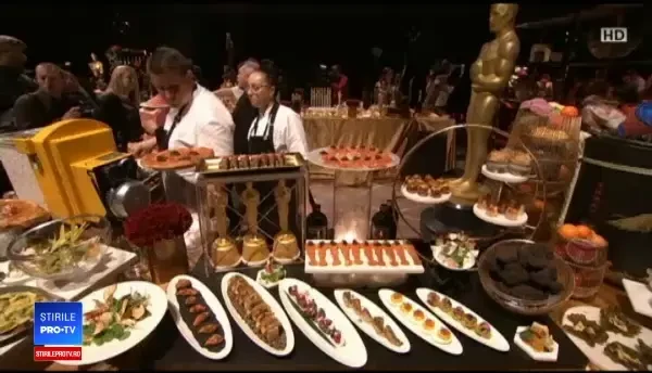 Mâncare inspirată dintr-un film celebru la Balul Oscarurilor: "Pentru prima dată”