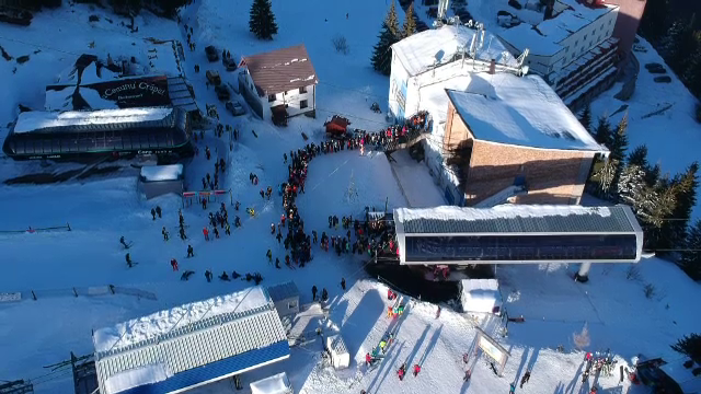 Stațiunile de la munte atrag tot mai mulți turiști străini: ”E frig, dar e foarte frumos”