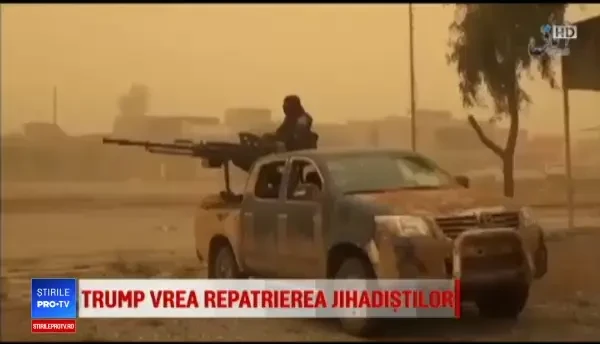 Trump cere Europei să primească înapoi 800 de jihadiști