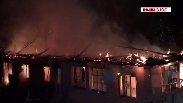 Incendiu casa