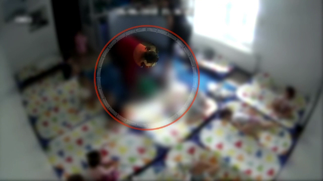 Copil ranit la gradinita