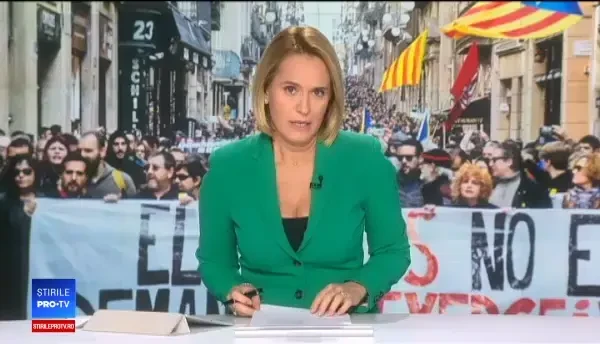 Ciocniri violente în Catalonia. Manifestanții au blocat 11 autostrăzi