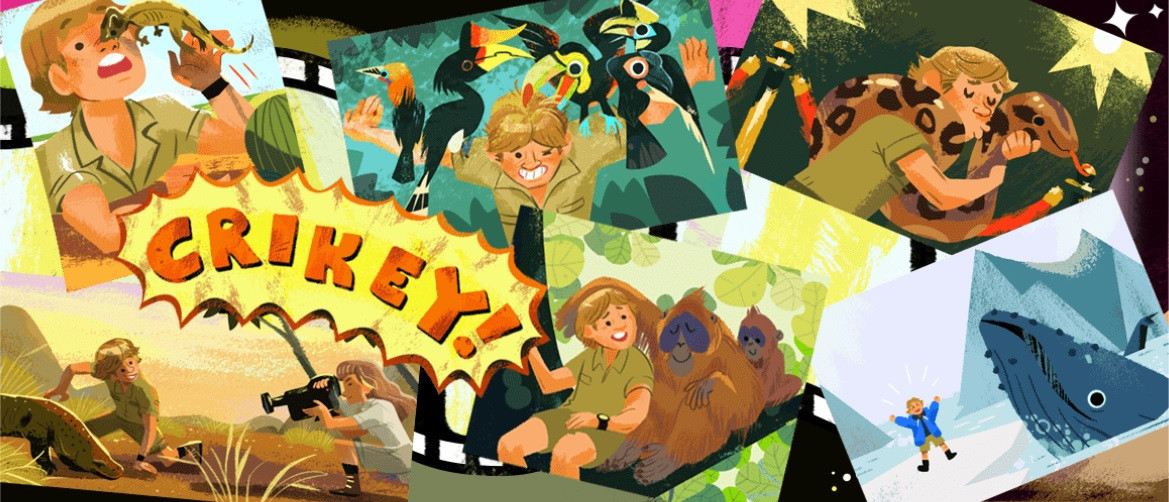 google doodle steve irwin