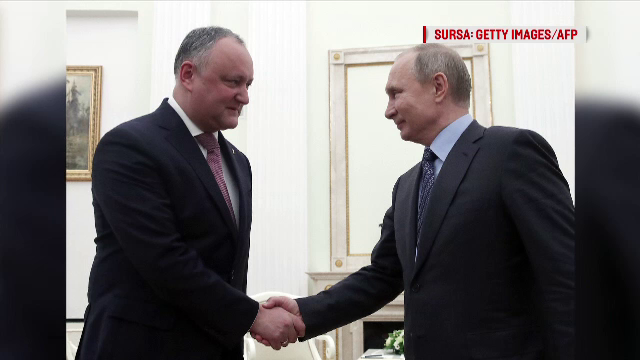 Igor Dodon, Vladimir Putin