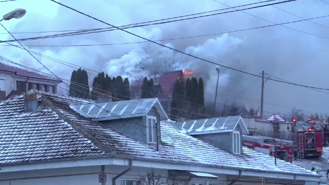 Vila arbitrului Adrian Porumboiu, amenințată de un incendiu puternic: "Ne-am speriat"