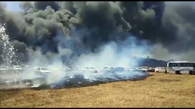 incendiu Aero Show India