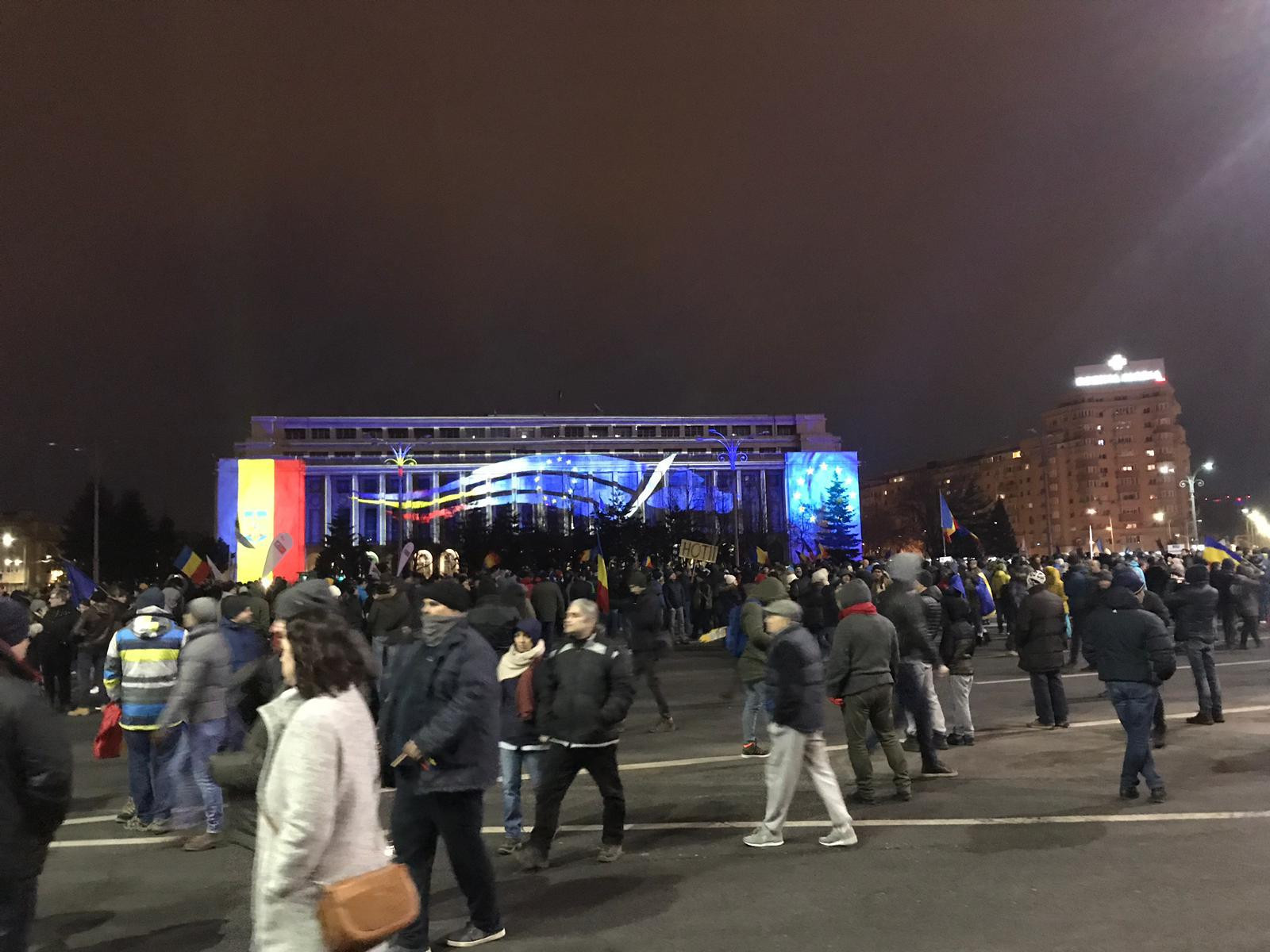 protest piata victoriei