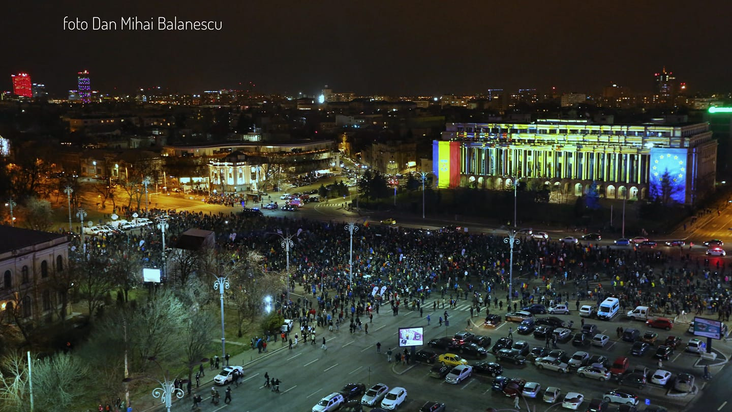 Protest Piața Victoriei