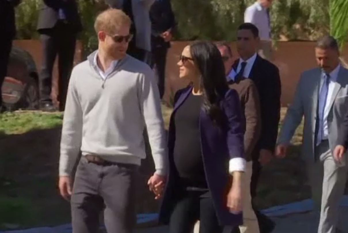 harry meghan markle maroc