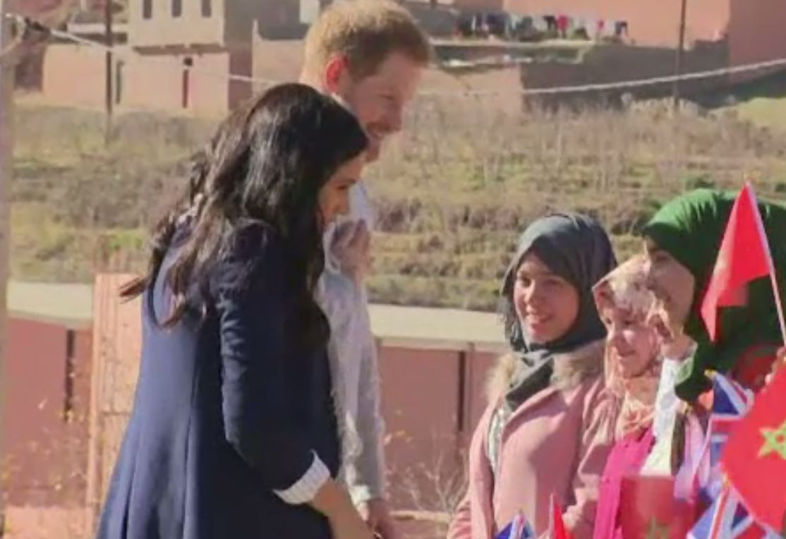 harry meghan markle maroc