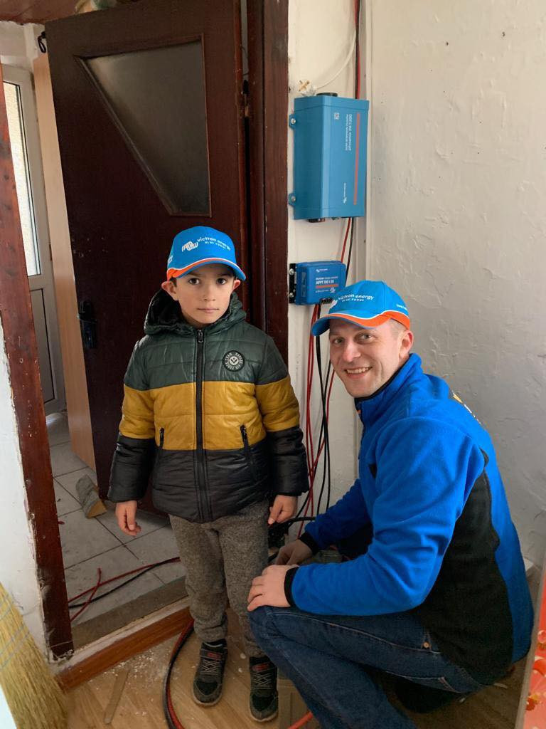 Adrian, caz umanitar, energie regenerabila, ajutor, familei