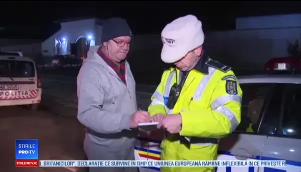 Reacţia poliţiştilor după ce un şofer le-a spus că a băut bere înainte să urce la volan