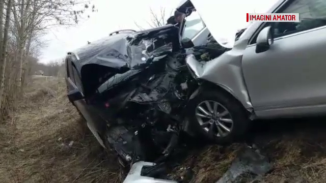 Francez implicat într-un accident grav, în Dâmbovița. În mașină se afla și fiica lui, de 3 ani
