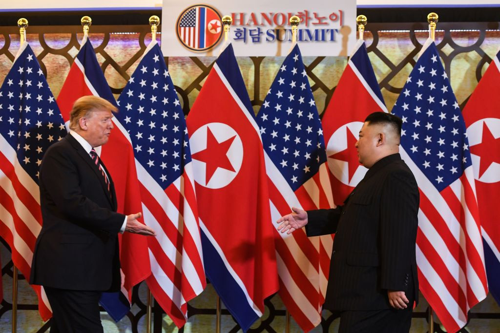 Kim Jong-un si Donald Trump la Hanoi