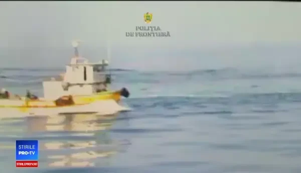 Incident în Marea Neagră între polițiștii de frontieră și echipajul unui pescador turcesc