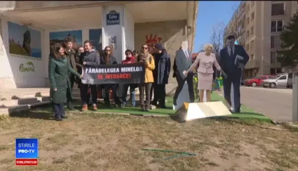 Proiect de lege care vizează și Roșia Montană. Reacția activiștilor