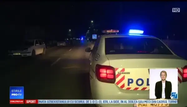 Momentul în care un bărbat este lovit mortal de două mașini în câteva secunde