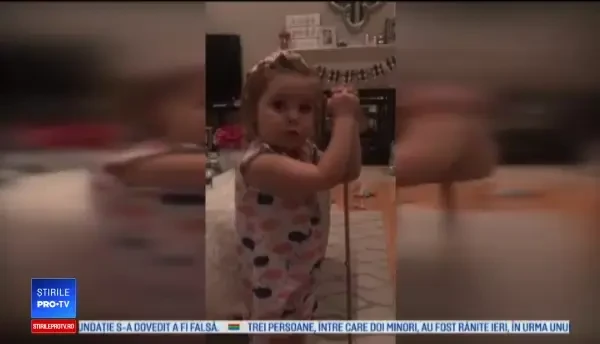 Vedetă pe internet. Cum a reacționat o fetiță de 3 ani când a fost cerută în căsătorie
