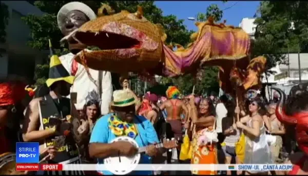 A început Carnavalul de la Rio: ”Petrecăreților le plac LED-urile”