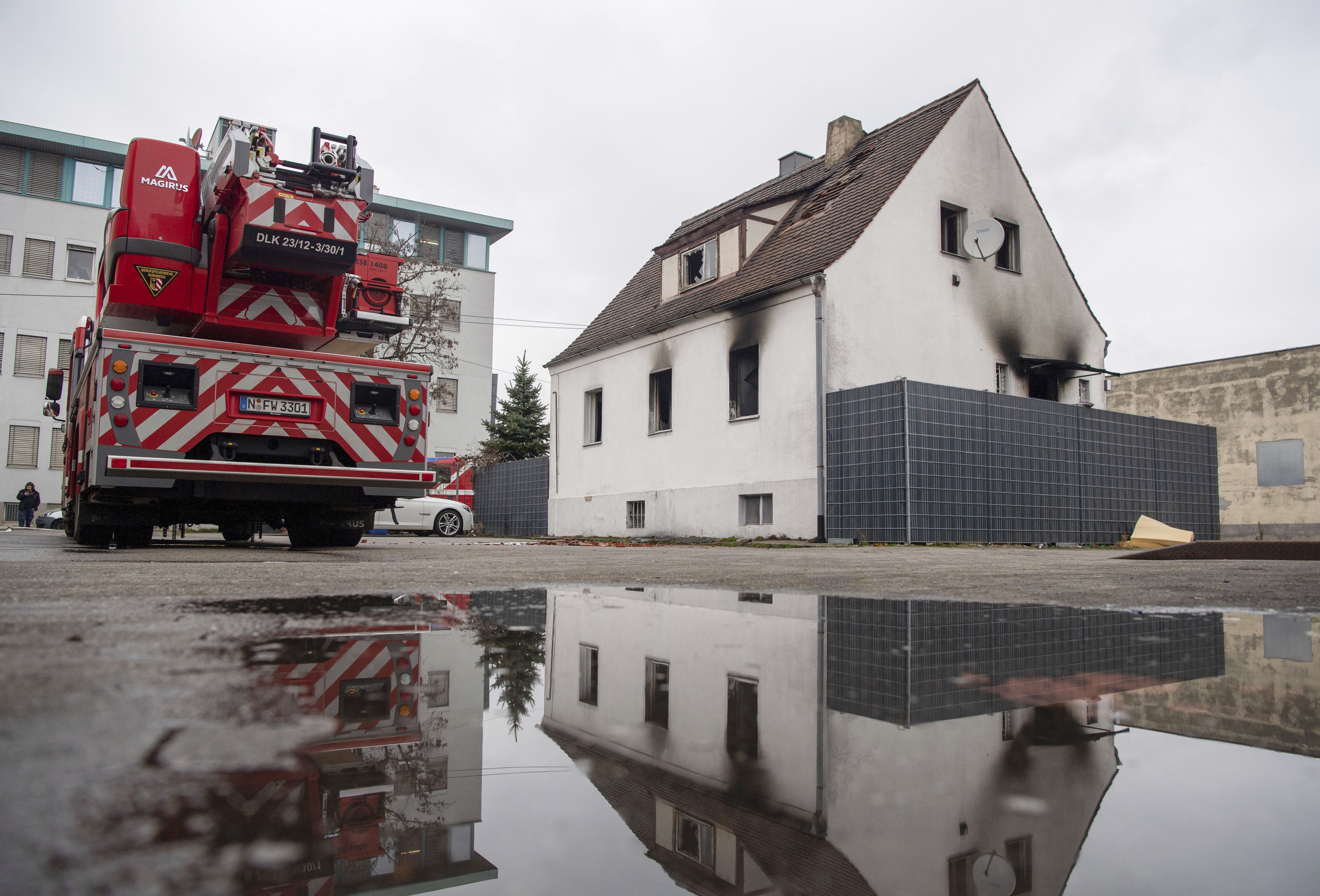 germania, copii, incendiu,