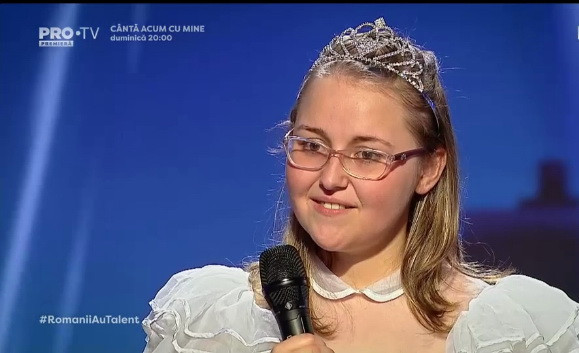 Fata care a cutremurat juriul la Românii au talent. ”Dacă nu ajungea în Italia, murea”