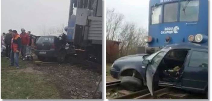 Mecanic de locomotivă, atacat după ce a lovit o mașină: ”Ce mă, nu puteai să frânezi?”