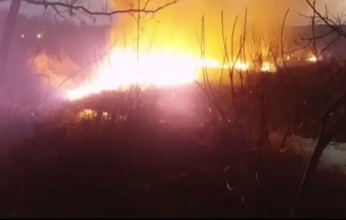 incendiu vegetatie