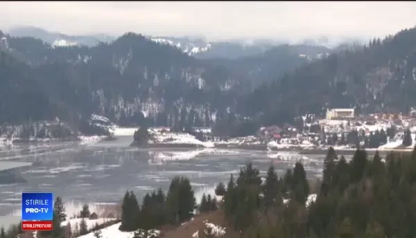 Secarea Lacului Colibița, pentru a consolida barajul, a dus la o descoperire șocantă