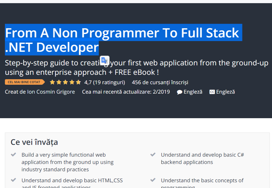 Promoție specială la iLikeIT. Curs pentru cei care vor să învețe programare
