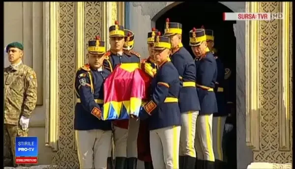 Regele Carol al II-lea, reînhumat în noua Catedrală Arhiepiscopală de la Curtea de Argeş