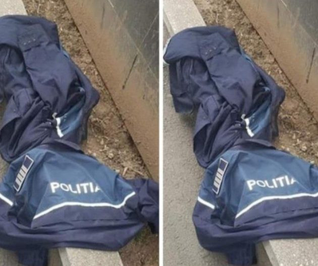 Uniforme de poliţişti, găsite pe jos, în Arad. Ar fi fost purtate de oamenii străzii