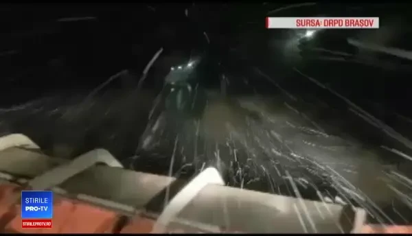 Temperaturile au coborât în unele zone şi cu 15 grade Celsius. În Braşov a nins