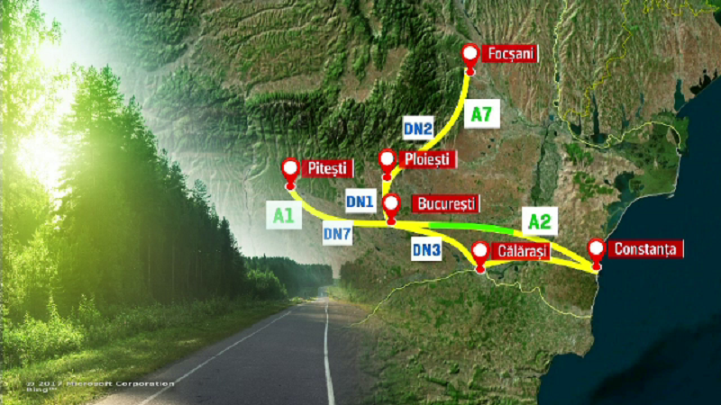 Perdele forestiere, plantate de Romsilva