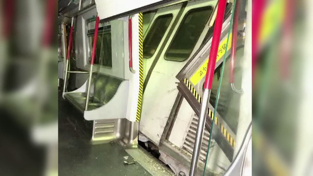 Accident grav la metrou, &icirc;n Hong Kong