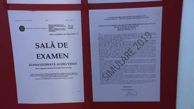 SIMULARE BACALAUREAT 2019. De ce a rezolvat o elevă toate subiectele doar pe ciornă