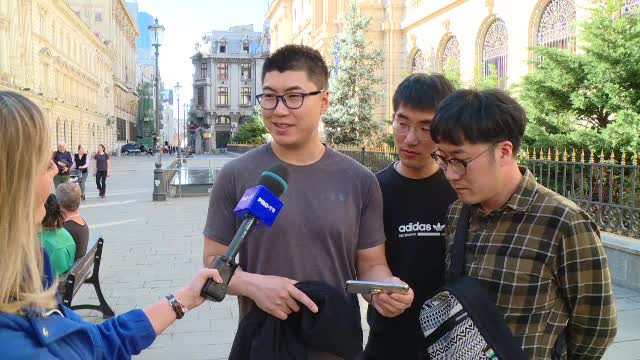 Reacția unui turist din Coreea de Sud după ce vede clipul de promovare a României