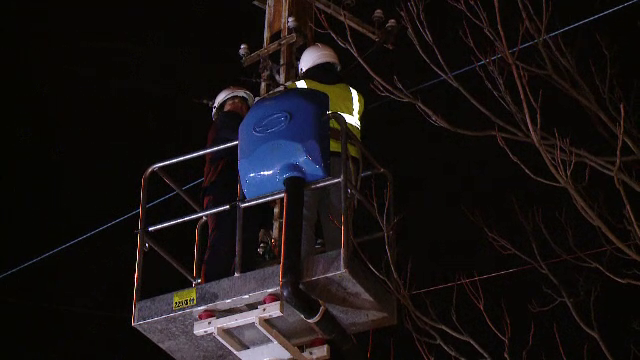 Primarul Timişoarei a tăiat cu mâna lui cablurile de Internet şi TV din centrul oraşului