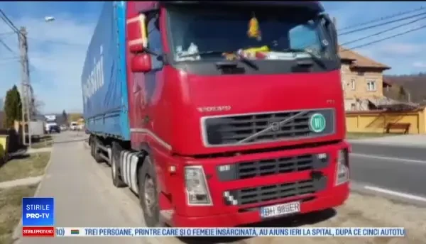 Ce s-a întâmplat după ce un șofer de camion s-a urcat băut la volan, în Dolj