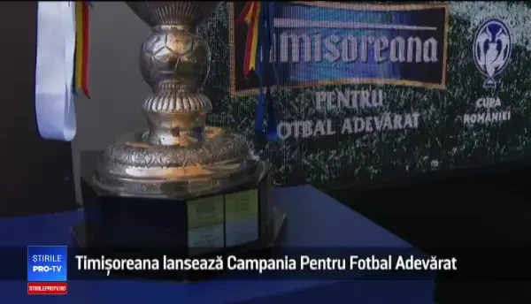 (P) Timişoreana lansează campania ”Pentru fotbal adevărat”