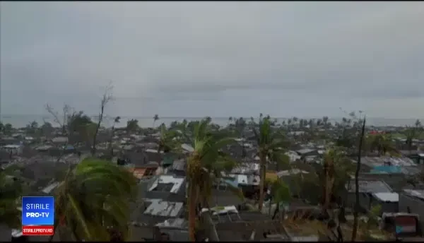 Oraș șters de pe suprafața pământului de ciclonul Idai